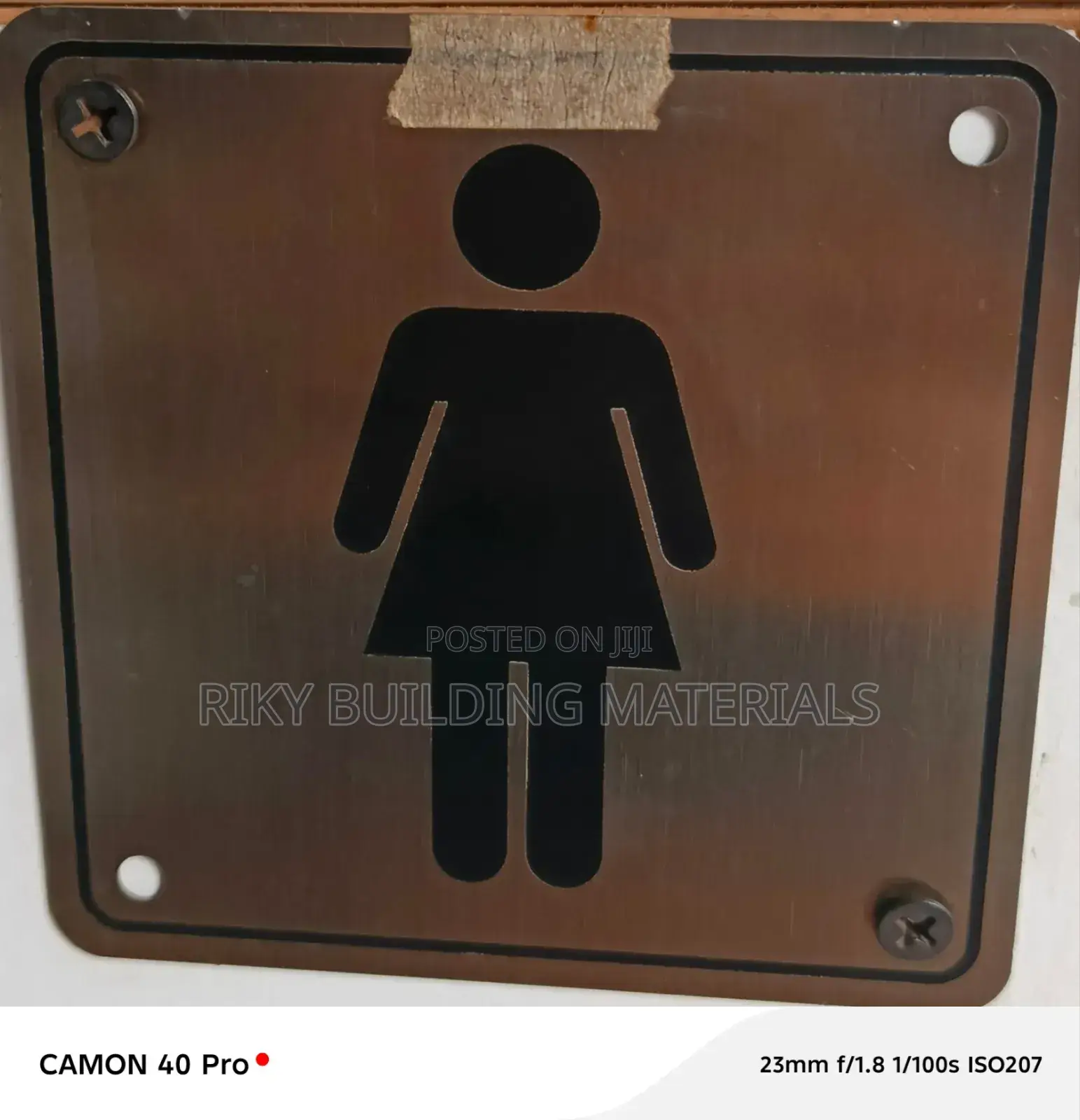 Signage For Washroom
