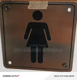 Signage For Washroom