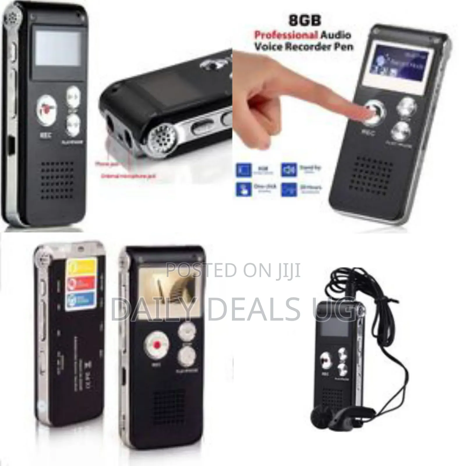 Digital Voice Recorder - Multicolor