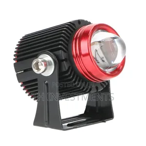 Mini Lens Motorcycle Led Lights Offer White Light, Waterproof