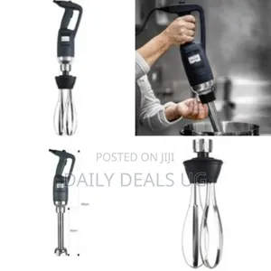 Professional Immersion Blender With Whisk Attachment - Multicolor