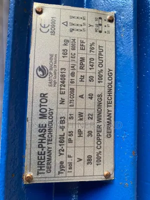22kw/30hp Three Phase Motor 1470rpm Normal Speed Motor