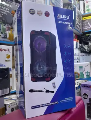 Alipu Sp-33500 Speaker/Speaker With Wireless Microphone