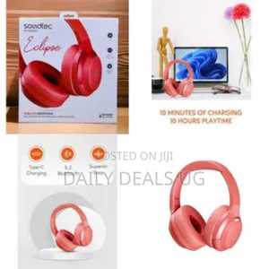 Soundtec by Porodo Eclipse Wireless Headphones - Multicolor