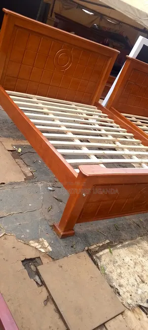 5*6 Super Quality Brown Bed