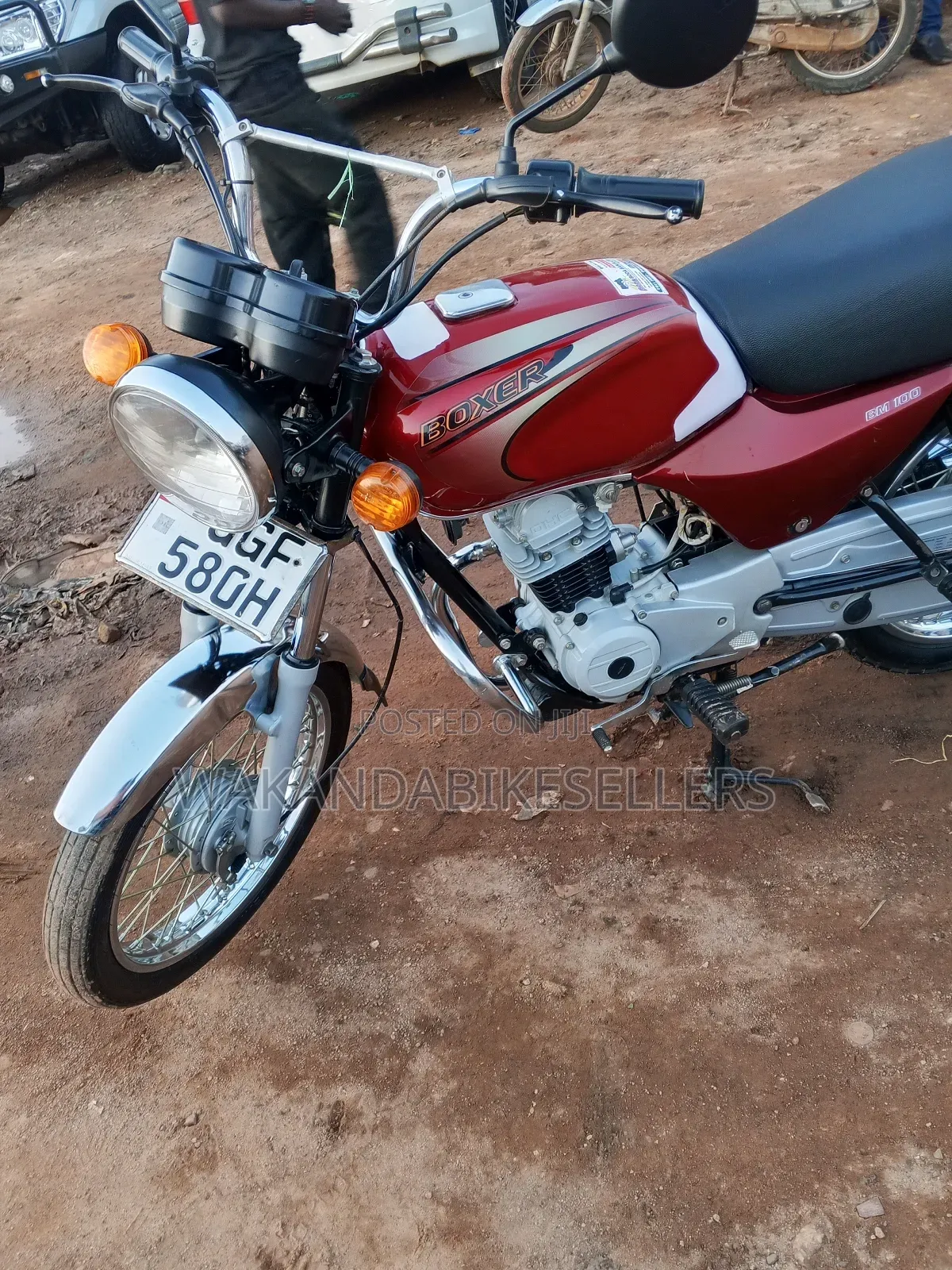 Bajaj Boxer 2024 Red