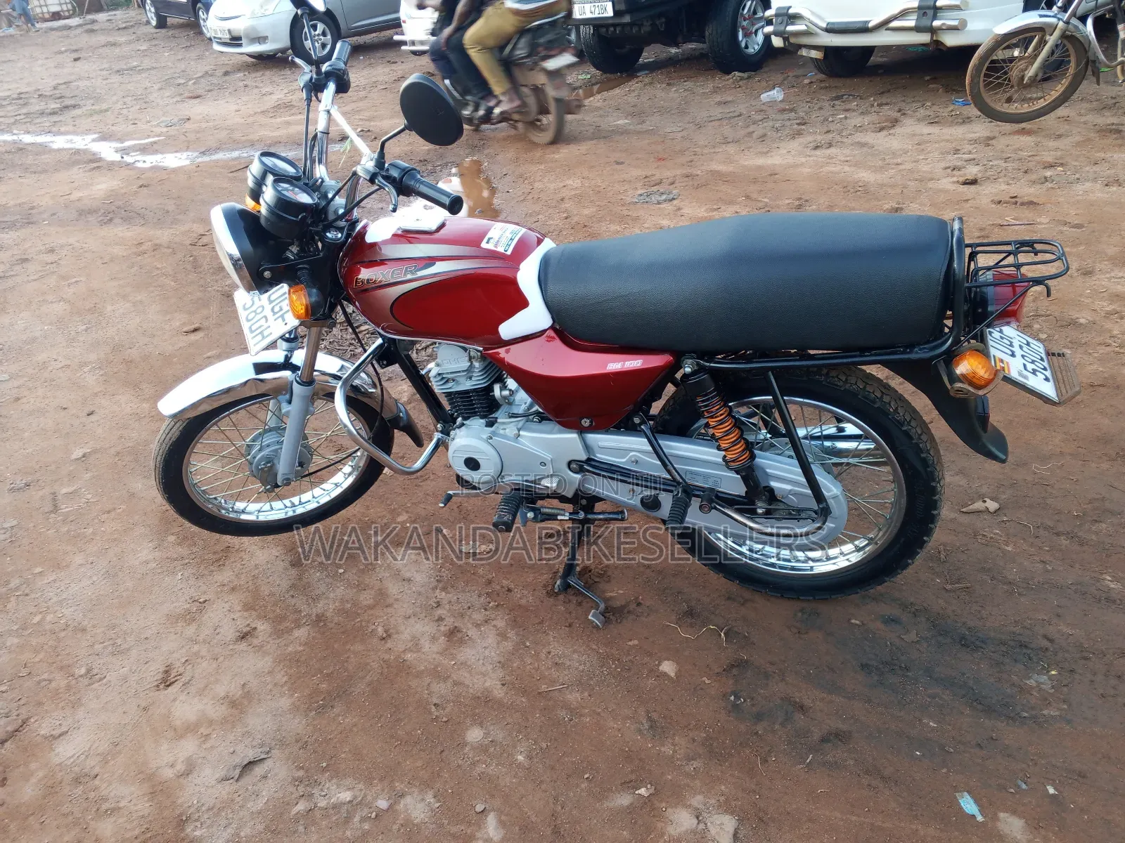 Bajaj Boxer 2024 Red