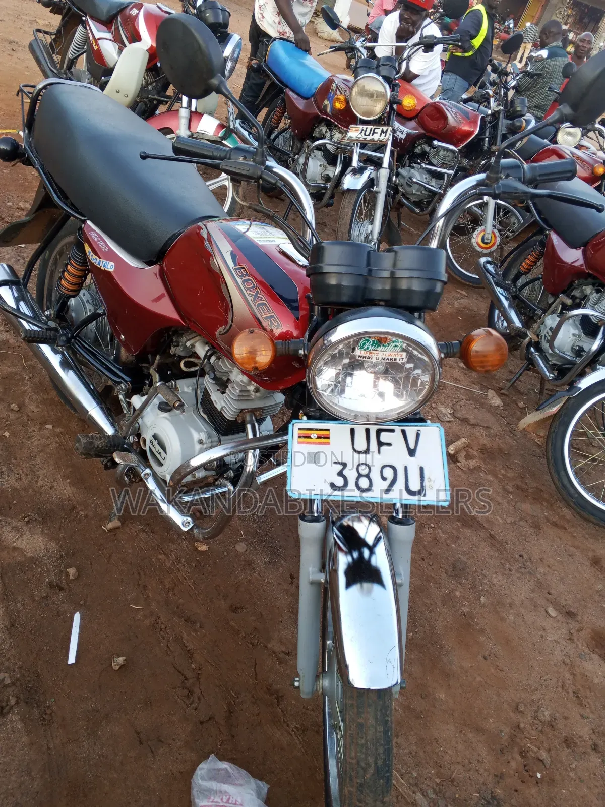 Bajaj Boxer 2023 Red