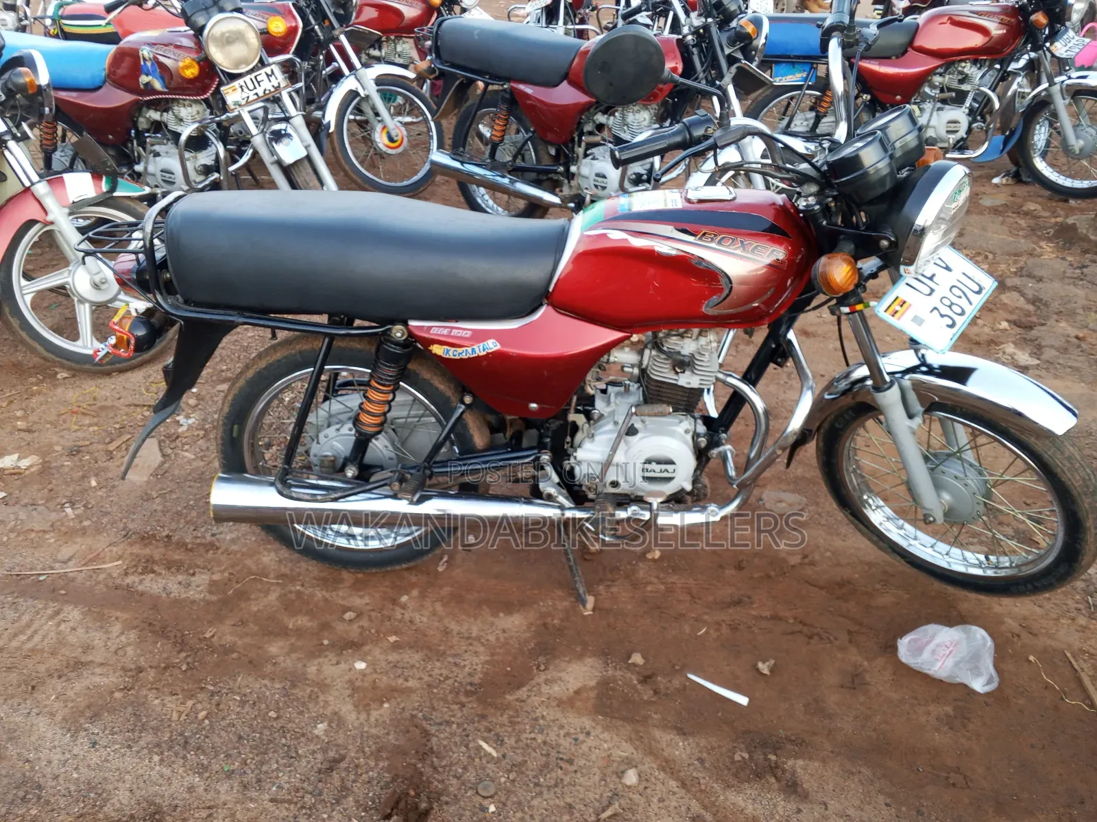 Bajaj Boxer 2023 Red