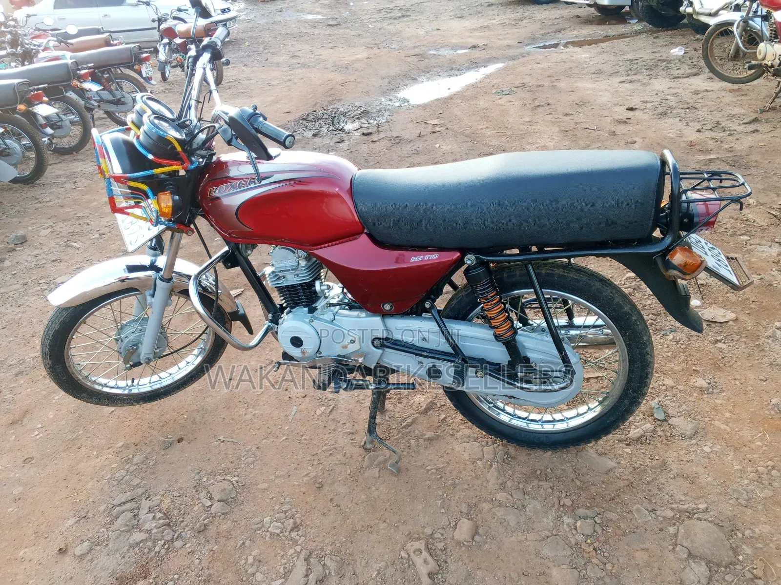 Bajaj Boxer 2024 Red