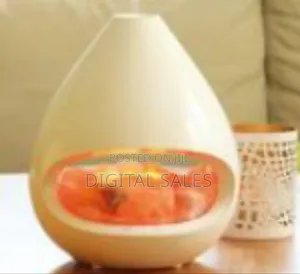 2-in-1 Himalayan Salt Lamp and Ultrasonic Aroma Diffuser