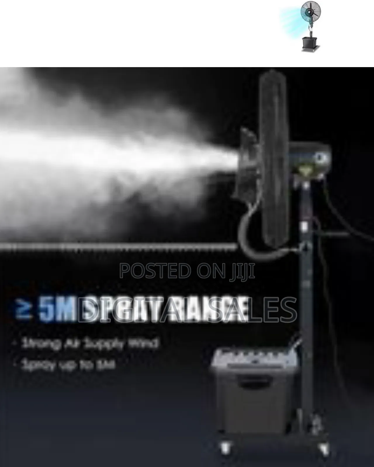 Misting Pedestal Fan: Powerful Outdoor Cooling System