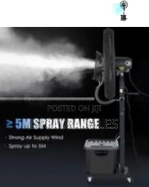 Misting Pedestal Fan: Powerful Outdoor Cooling System