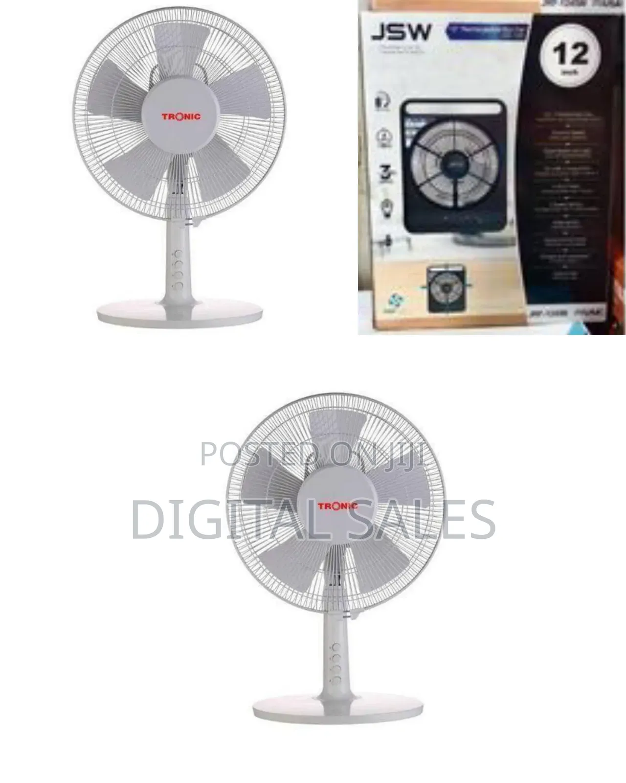 Tronic 12 Inch High Quality Table Fan