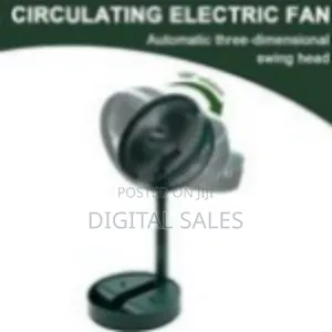 Portable Telescopic Desk and Floor Fan