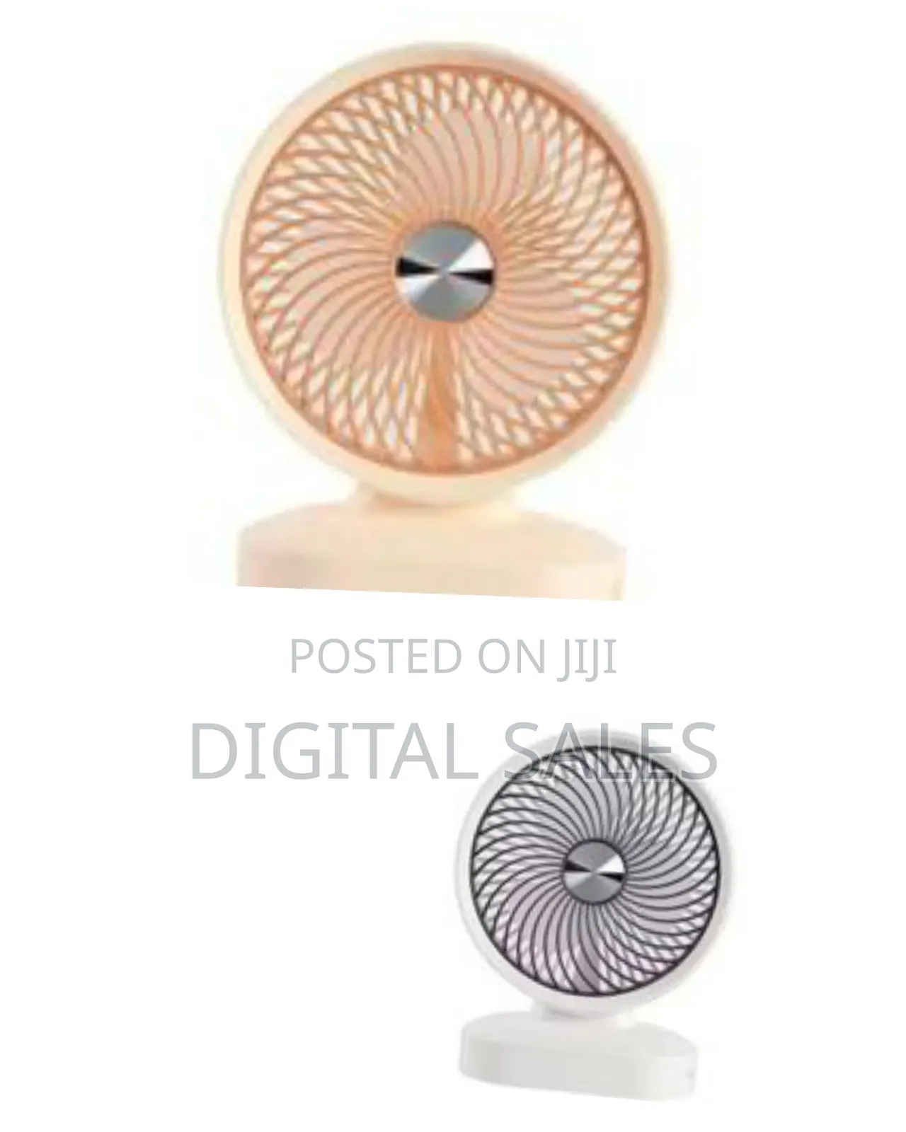 Mini Desktop Fan - Multicolor