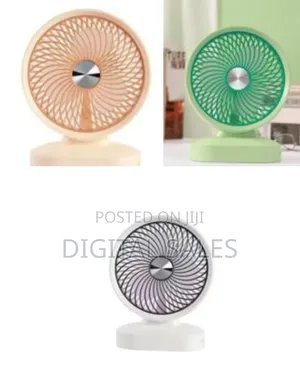 Mini Desktop Fan - Multicolor
