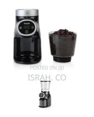 Saachi Electric Burr Coffee Grinder With Adjustable Settings