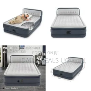 Luxury King Size Double Queen Air Bed - Elevated Inflatable