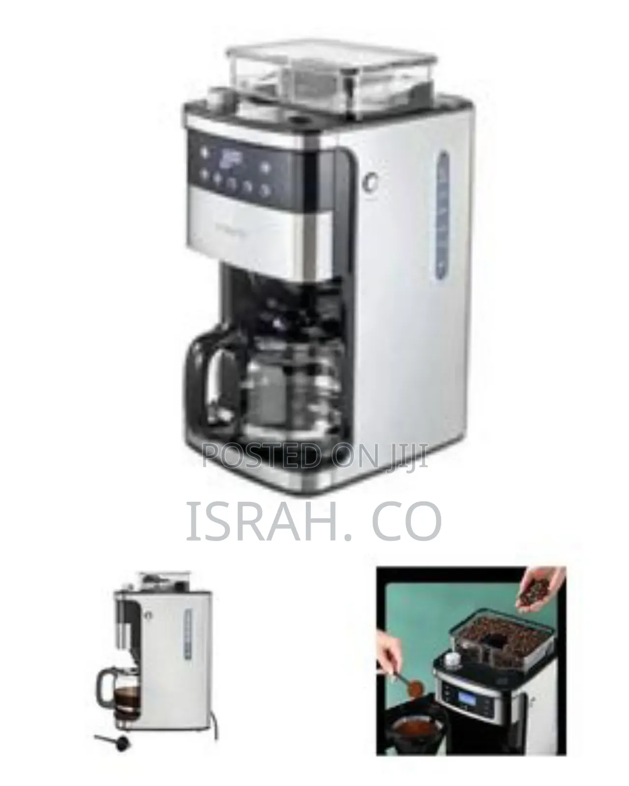 Ambiano Integrated Coffee Maker With Grinde