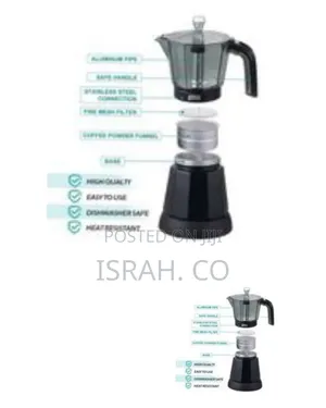 Winning Star 6-Cup Electric Moka Pot, 300ml