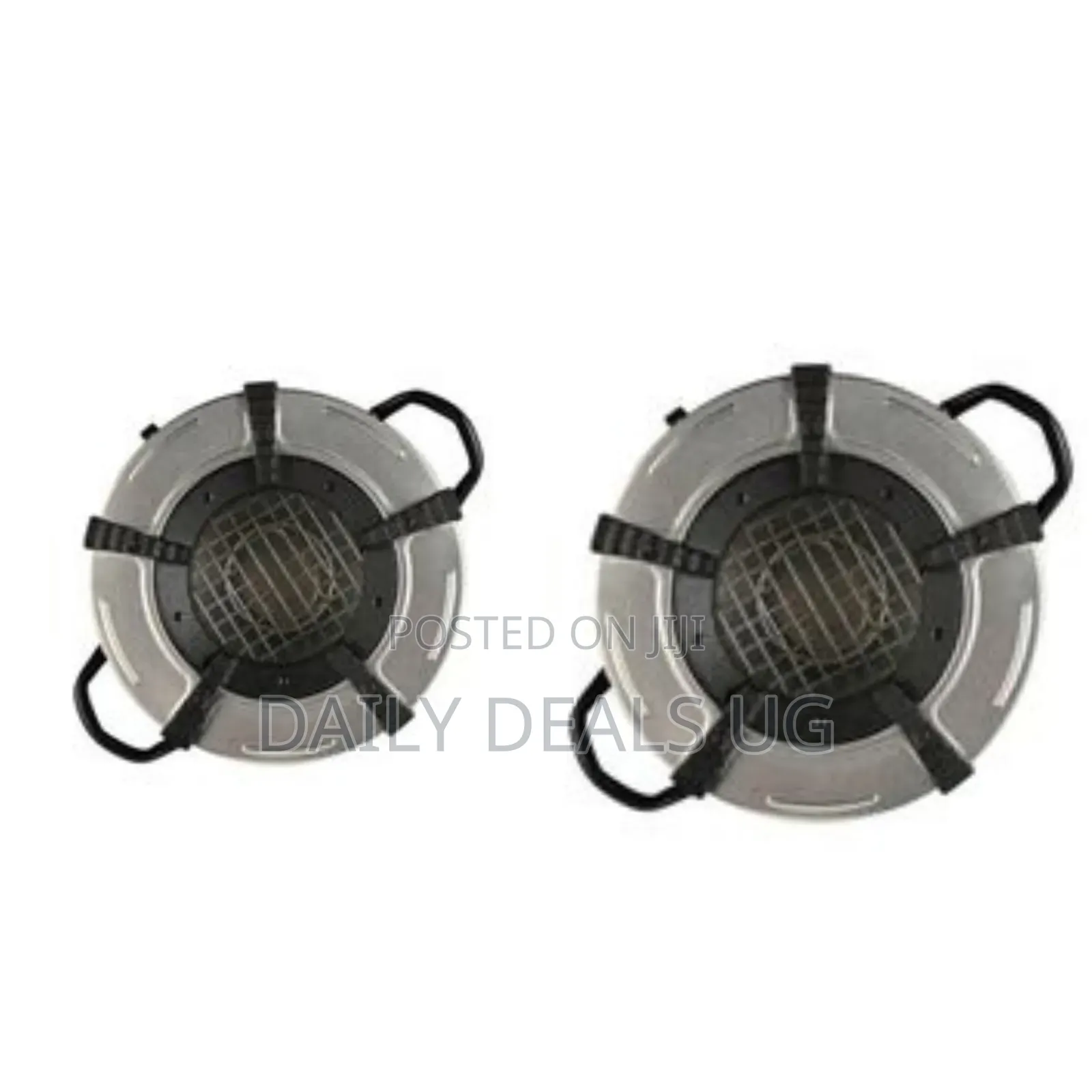Portable Charcoal Camping Stove With Handle - Multicolor