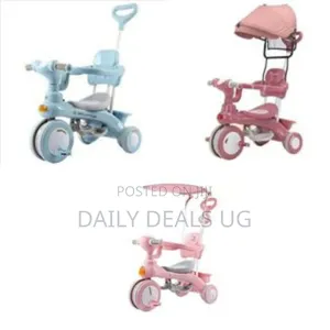 Kids 3-in-1 Tricycle With Music