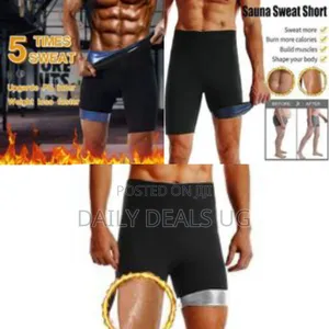 Men's Sweat-Enhancing Sauna Workout Shorts - Multicolor