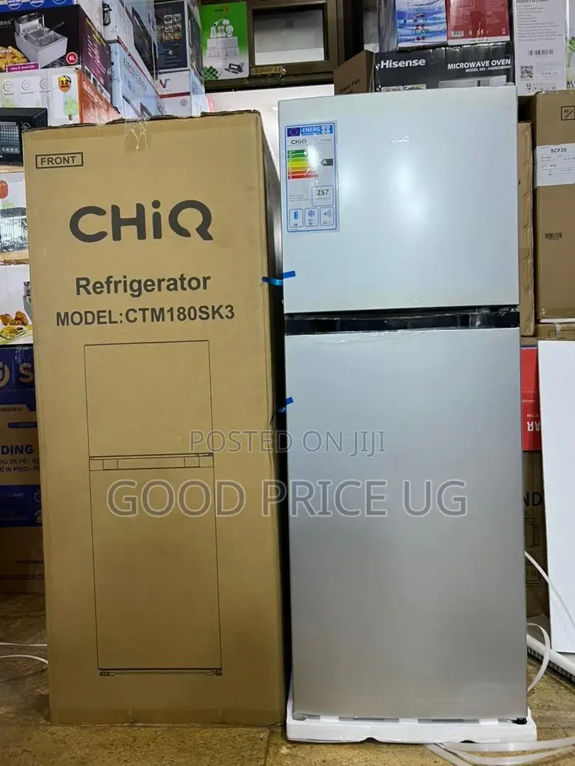 Chiq 180l Double Door Refrigerator