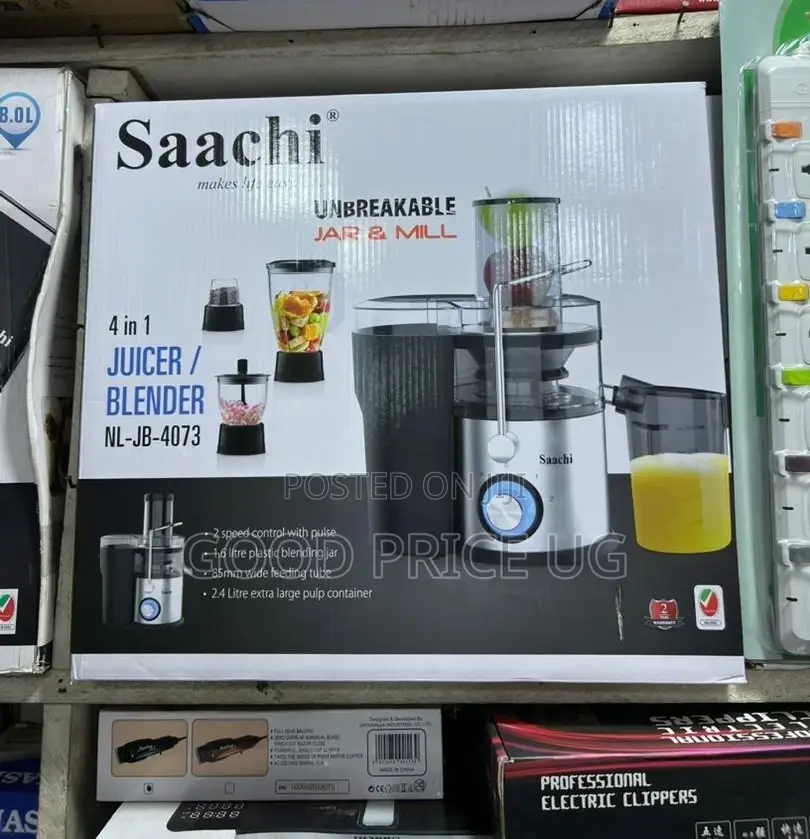 Saachi 4-in-1 Juicer/Blender, Model Nl-Jb-4073