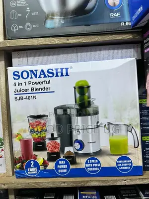 4 in 1 Powerful Juicer Blender, Model SJB-401n