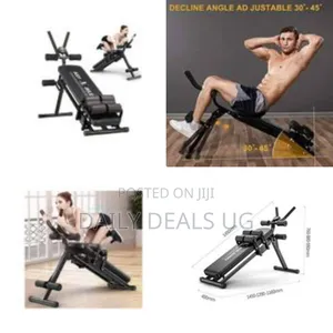 Multi-Functional Adjustable Abdominal Bench - Multicolor