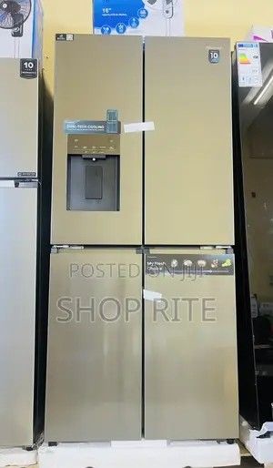 Hisense 610 Liters 4 Door Refrigerator Freezer Side by Side Americana