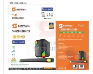 Sayona Sh 1316bt Sound Bar Speaker