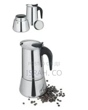 Stainless Steel Stovetop Moka Pot Espresso Maker