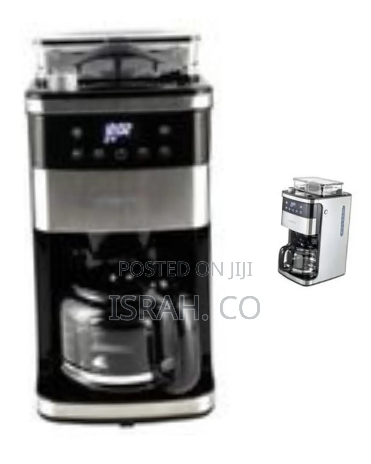 Ambiano All-in-One Programmable Coffee Maker With Integrated Grinder
