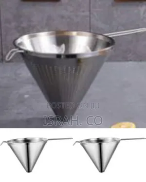 Professional Stainless Steel Conical Strainer (Chinois/China Cap)