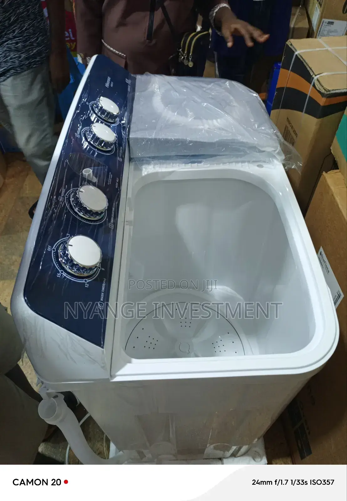 Hisense 10kg Washing Machine. Washing Machine Twin Tab