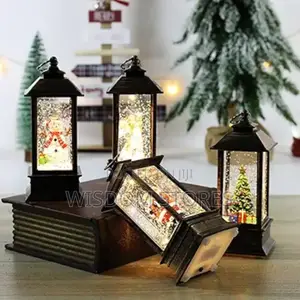 Christmas Candle Lanterns With Led Flame