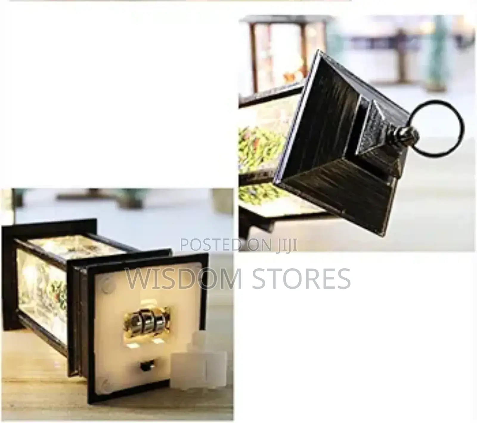 Christmas Candle Lanterns With Led Flame