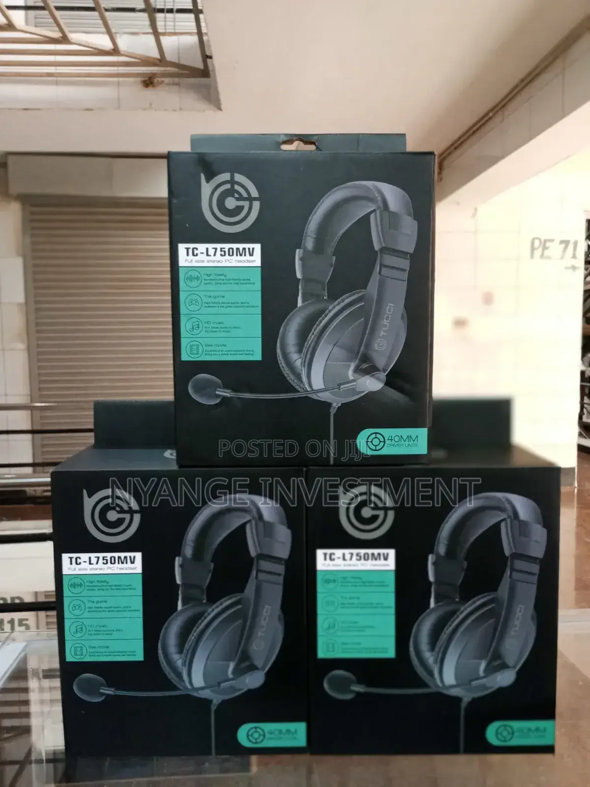Headset. Tuchi Gaming Headsets