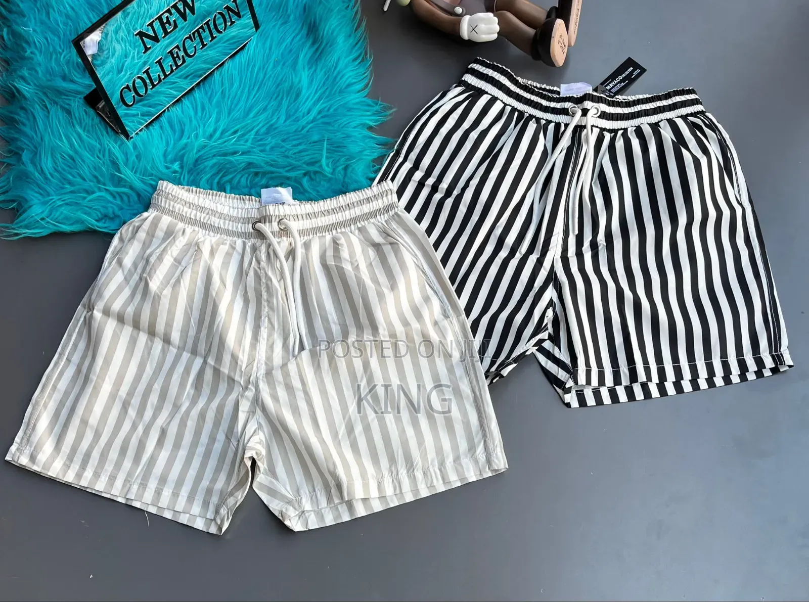 H and M Patterned Swim Shorts