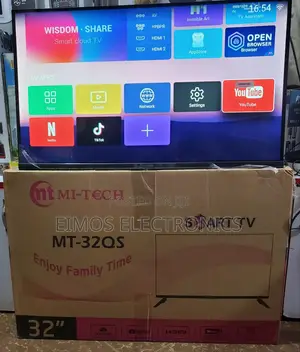 32 Inch Mitech Smart Wifi TVS