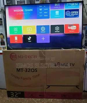 Mitech Smart TVS 32 Inch Frameless