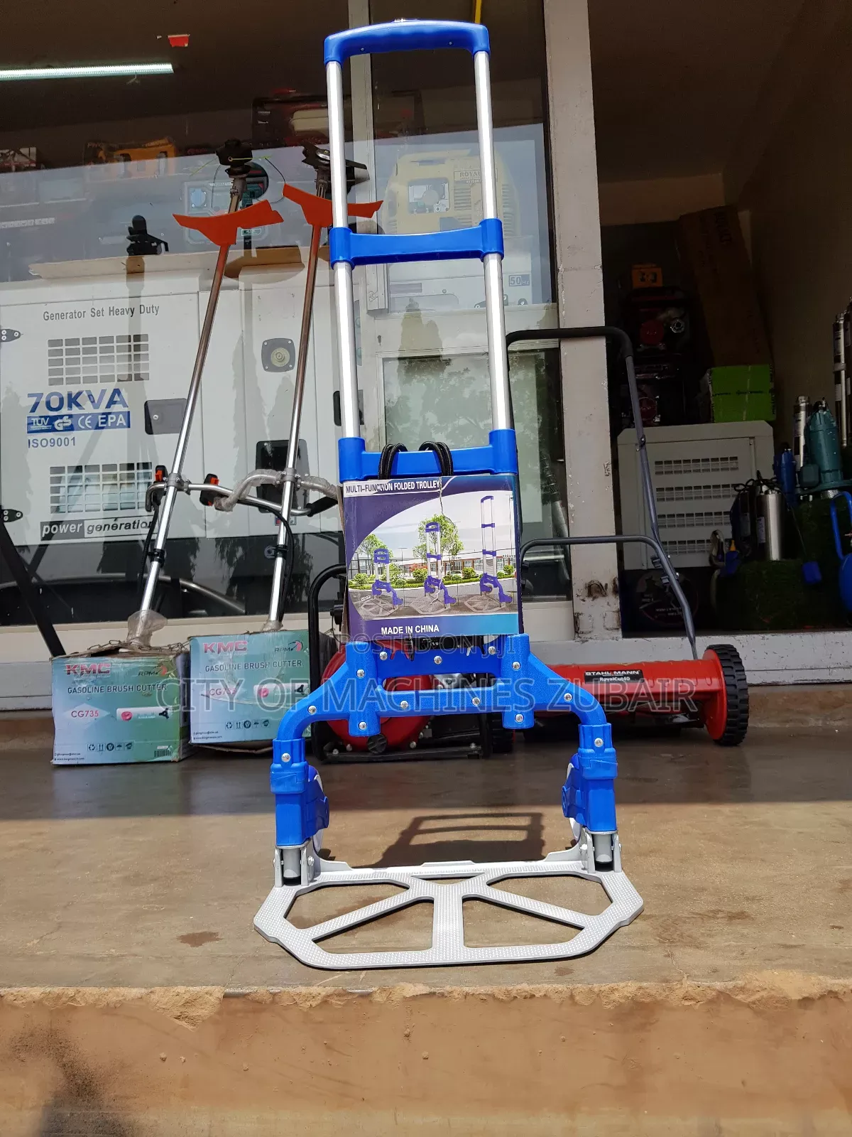 Multi_function Folded Trolley