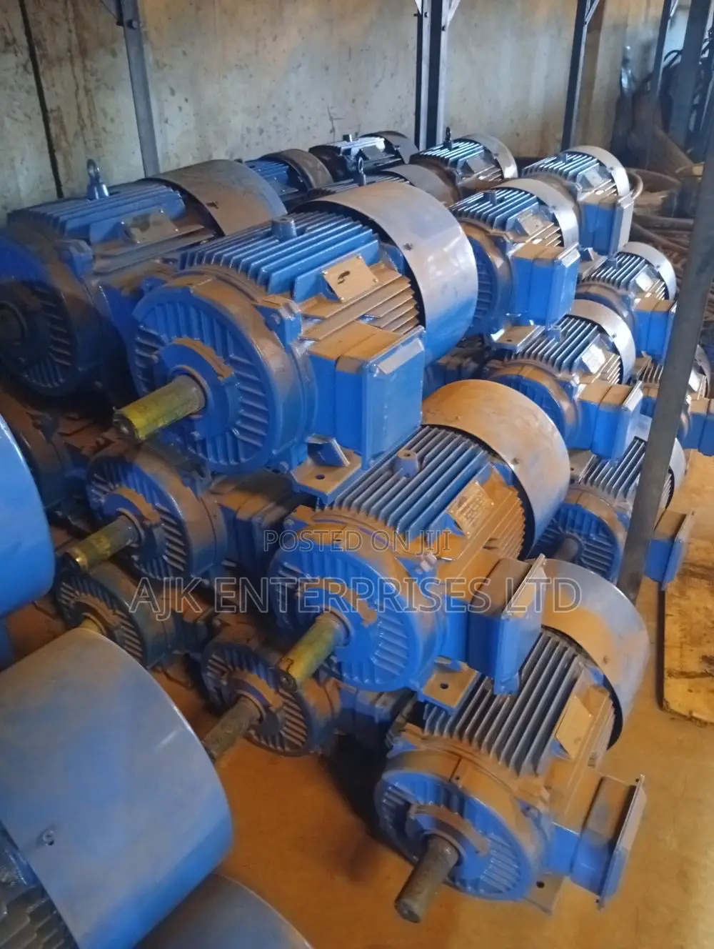 Three Phase and Single Phase Motors Available in All Sizes