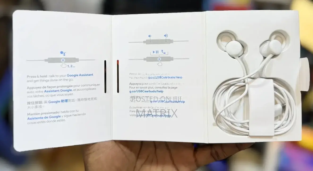 Original Google Pixel Buds USB C (Type C)