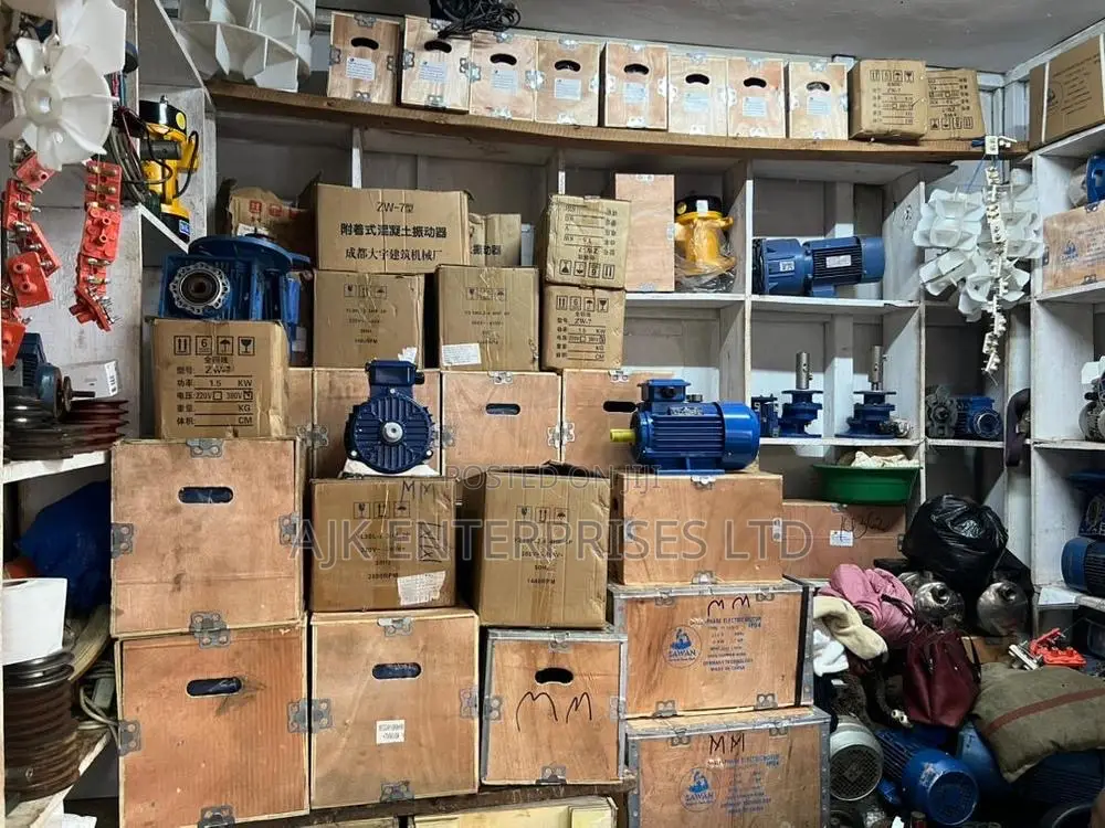Single Phase and 3phase Motors All Sizes Available