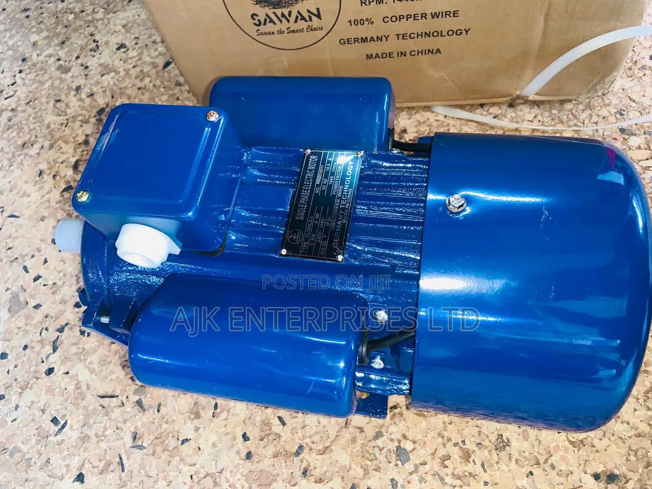 Single Phase 4hp Normal Speed Motor