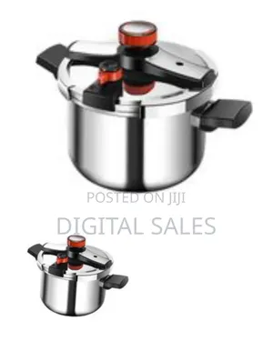 Professional Stainless Steel Stovetop Pressure Cooker - Multicolor